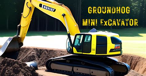 groundhog mini excavator review|groundhog mini excavator price.